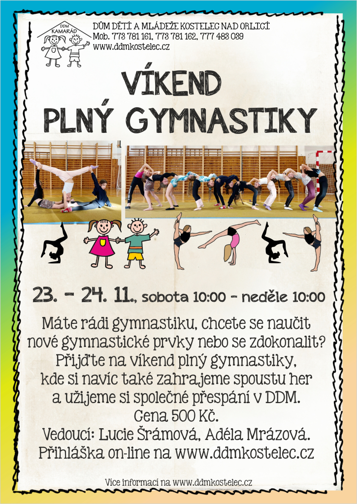 Víkend plný gymnastiky