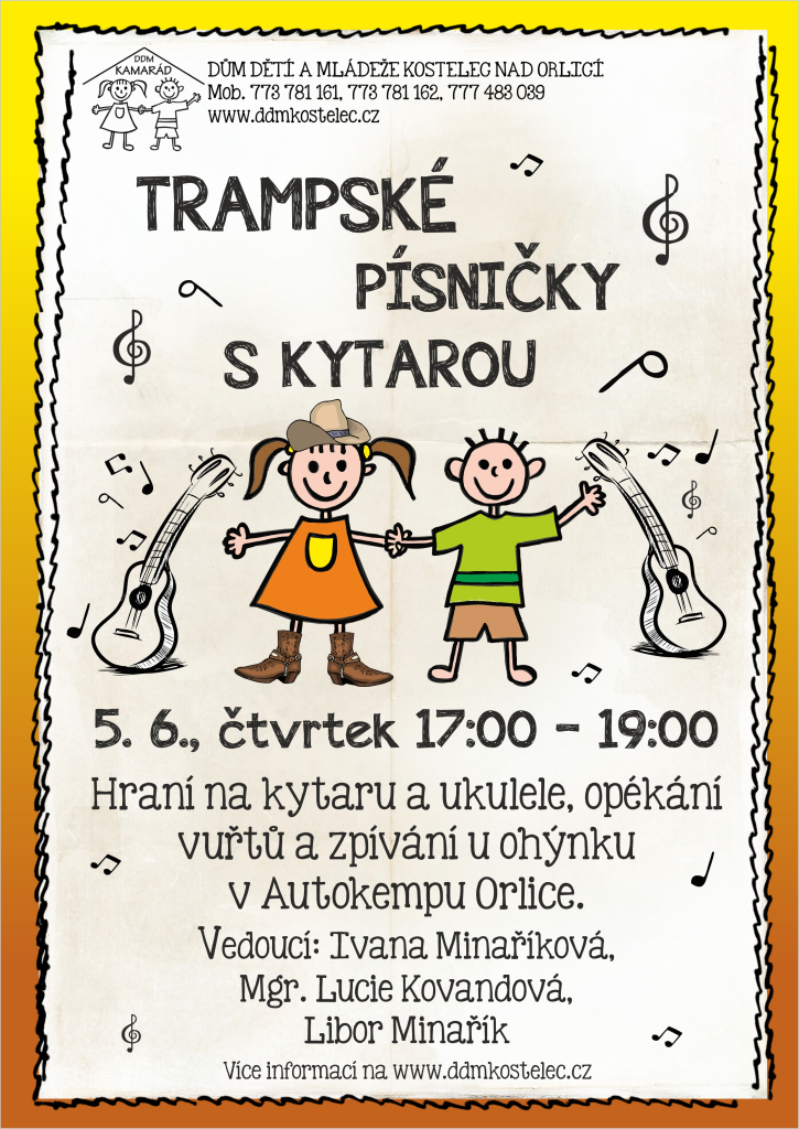 Trampské písničky s kytarou