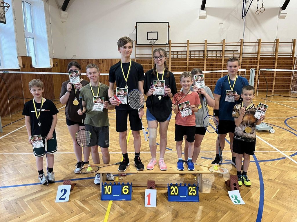 Závěrečný turnaj v badmintonu