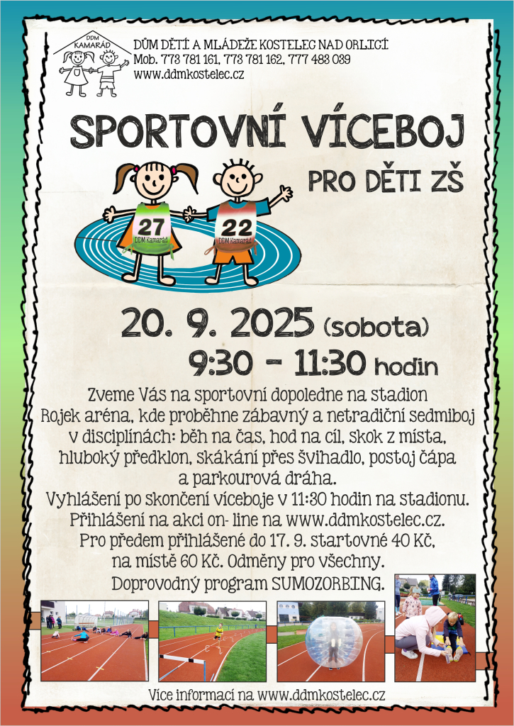 Sportovní víceboj pro děti ZŠ