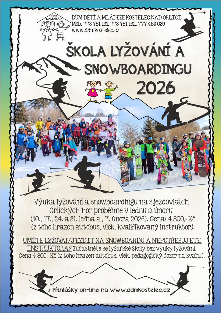 ŠKOLA LYŽOVÁNÍ A SNOWBOARDINGU 2026