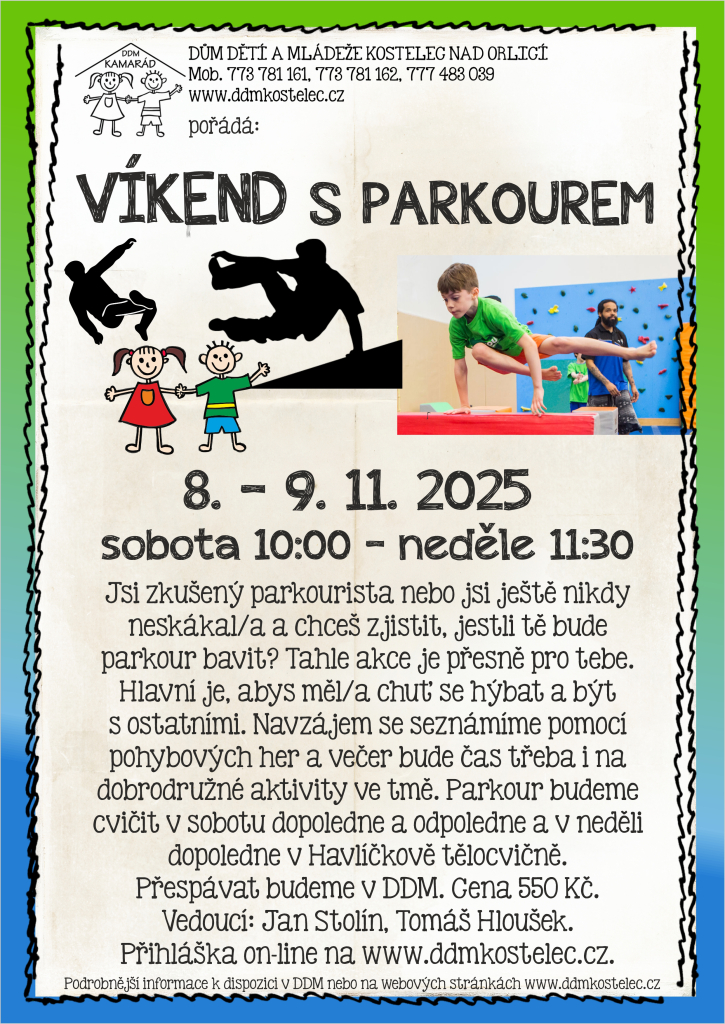 Víkend s parkourem