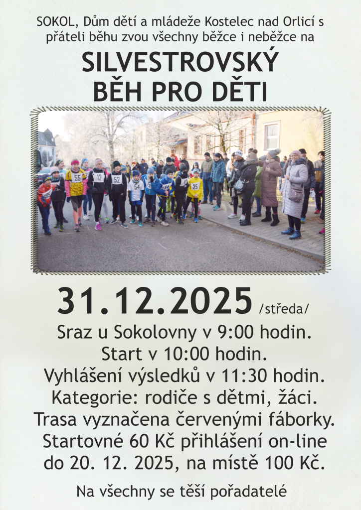 Silvestrovský běh pro děti