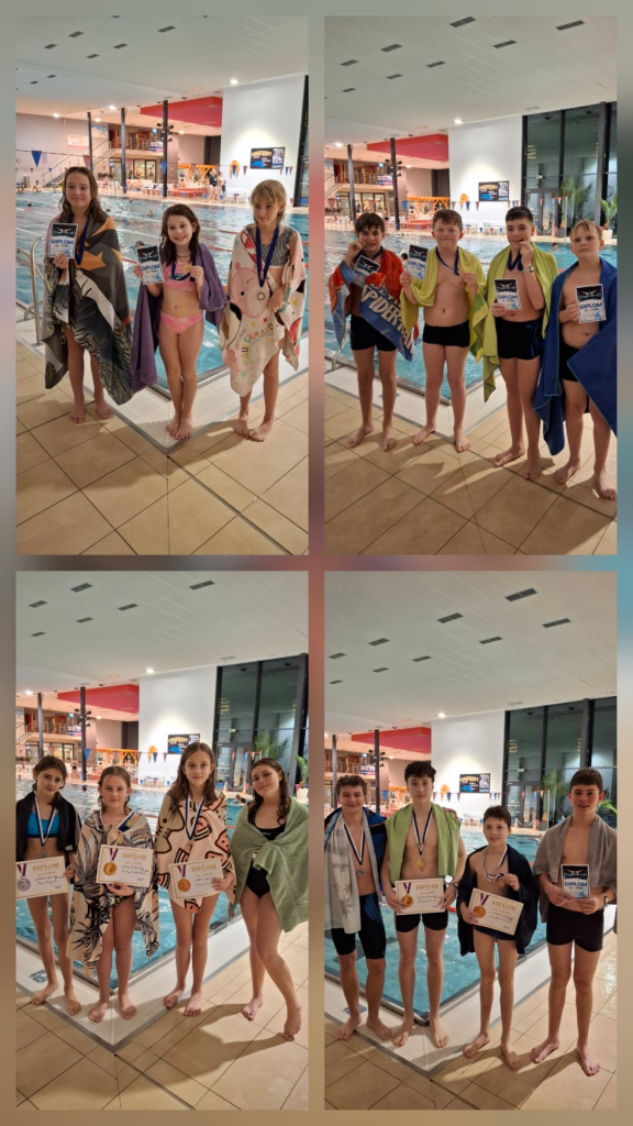 Plavecké závody - pololetní