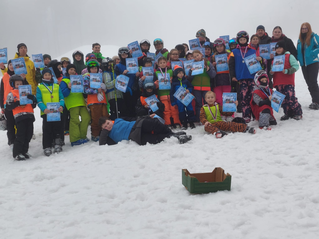 Závěrečné závody Školy lyžování a snowboardingu