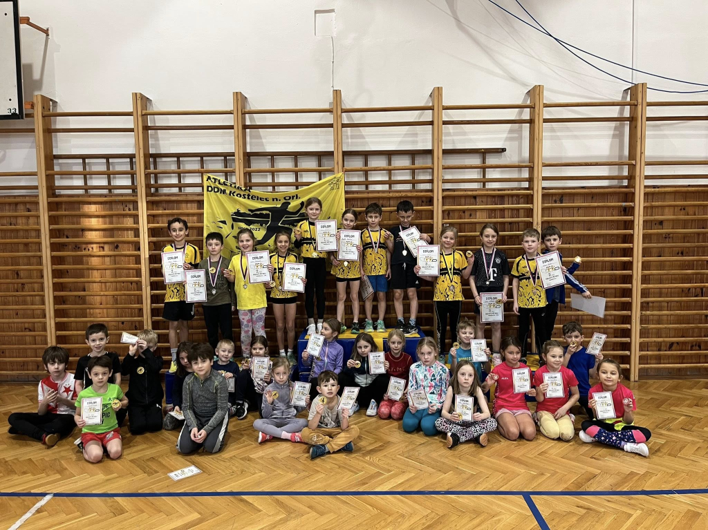 Oddílové halové závody 2026 - minipřípravka