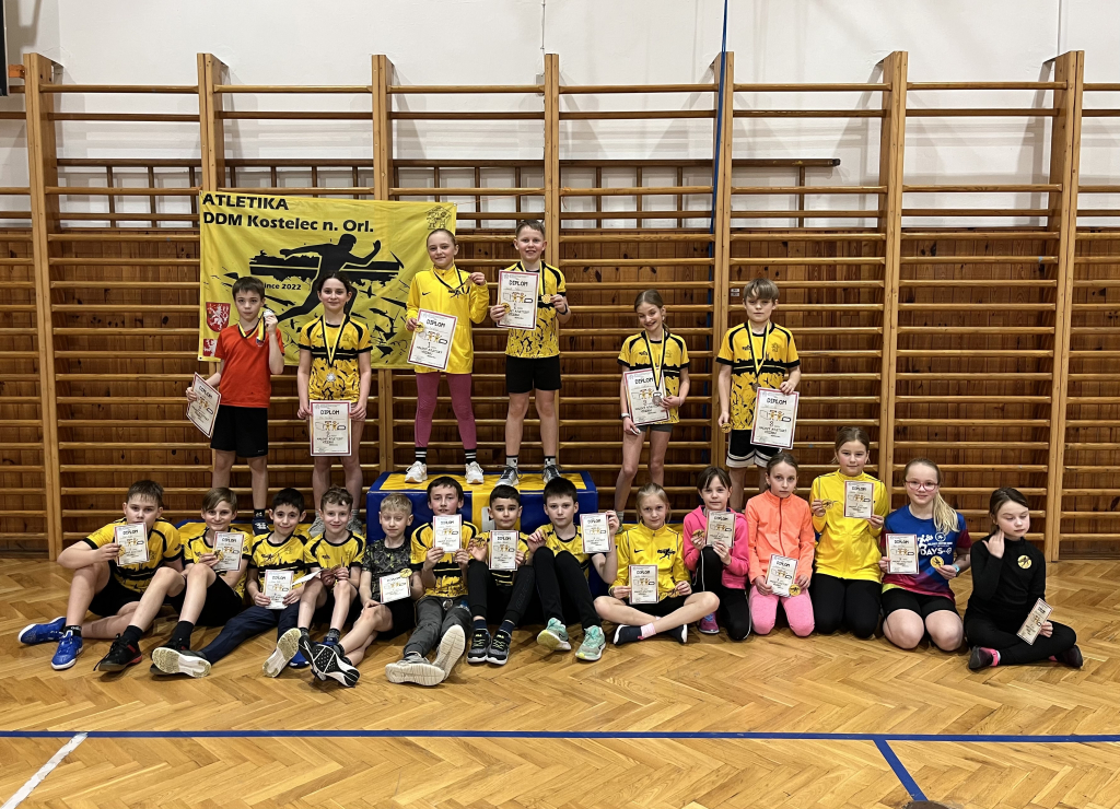 Oddílové halové závody 2026 - Přípravka