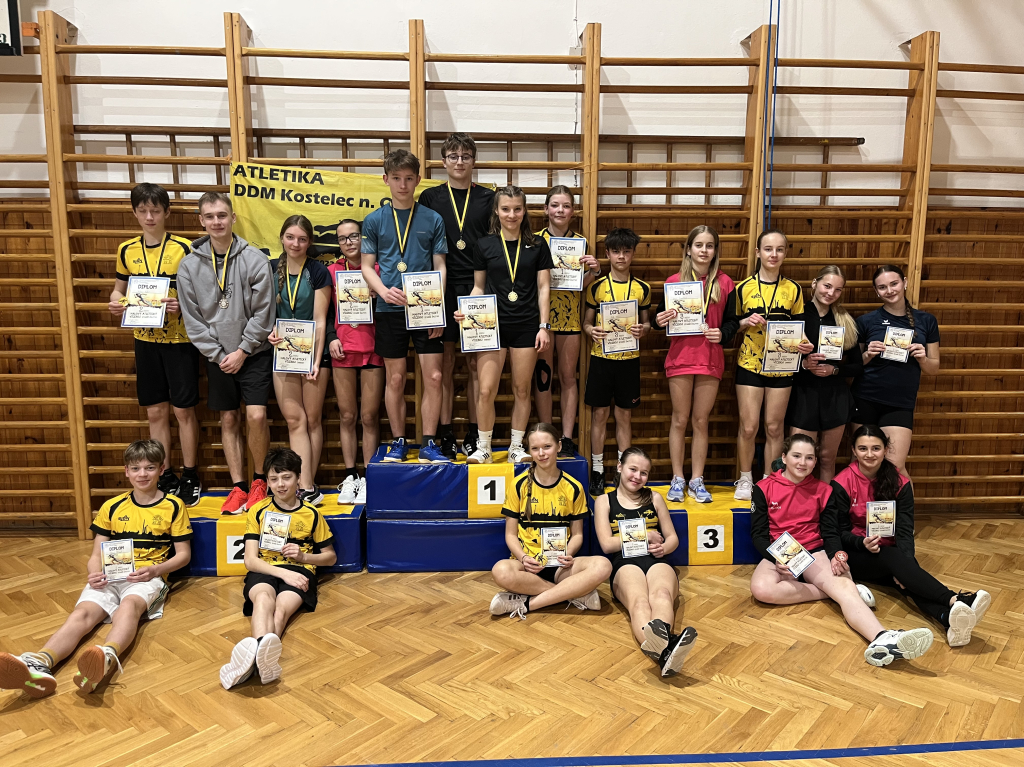 Oddílové halové závody 2026 - Starší žactvo a Dorost