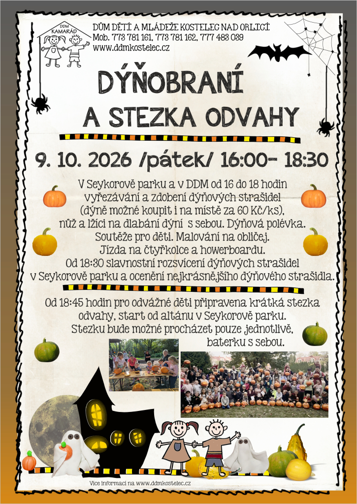 DÝŇOBRANÍ A STEZKA ODVAHY