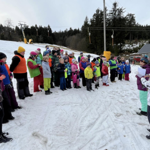 Závěrečné závody - Škola lyžování a snowboardingu 2024