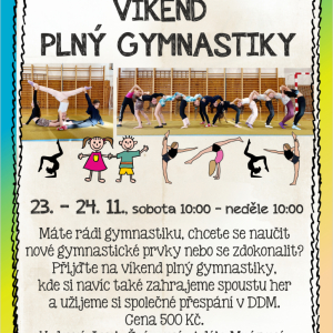 Víkend plný gymnastiky