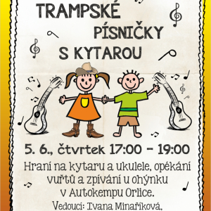 Trampské písničky s kytarou