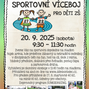 Sportovní víceboj pro děti ZŠ