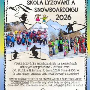 ŠKOLA LYŽOVÁNÍ A SNOWBOARDINGU 2026
