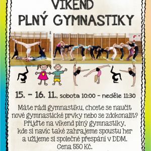 Víkend plný gymnastiky