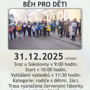 Silvestrovský běh pro děti