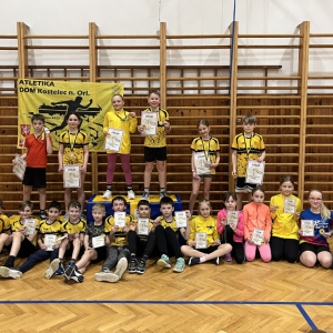 Oddílové halové závody 2026 - Přípravka