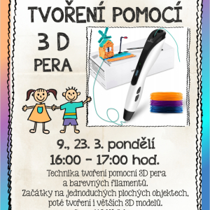 Tvoření pomocí 3D pera