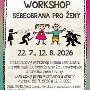 Workshop sebeobrana pro ženy