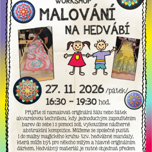 Workshop malování na hedvábí